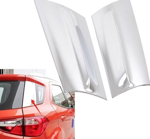 WZXD 2013 2016 Car Accessories Exterior Decoration Rear <b>Window</b> Side Spoiler Wing Trim <b>Cover</b> for - Product Image 2