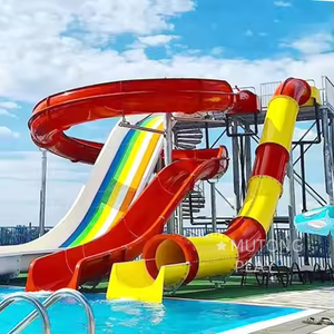 Nhà Máy Trực Tiếp Tùy Chỉnh Công Viên Nước Sân Chơi Thiết Bị Trẻ Em Hồ Bơi Nước Chơi Trò Chơi FRP Nhựa Trượt Nước - Product Image 3