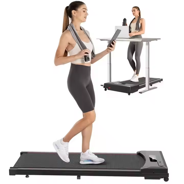 Low prices electric treadmill exercise machine walking pad professional portable compact mini under desk for home gym running