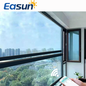 Bán nóng thiết kế hiện đại nhôm trượt nâng cửa sổ điện dọc trượt bão tác động nhôm kính cường lực màn hình - Product Image 2