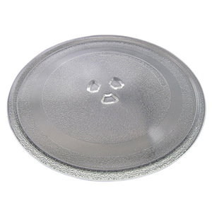 Plateau tournant en verre pour four à micro-ondes, 24,5 25,5 27 31,5 cm, résistant aux hautes températures, pour usage commercial - Product Image 1