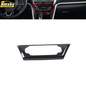 สวิตช์ปรับอากาศรถยนต์ ABS สแตนเลสคาร์บอนไฟเบอร์สำหรับ2019มิตซูบิชิอีคลิปส์ครอส - Product Image 1