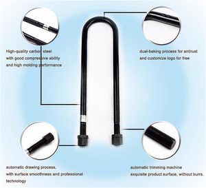 Stock abondant, essieu de remorque haute performance et robuste avec suspension, suspension de remorque, suspension de camion - Product Image 2