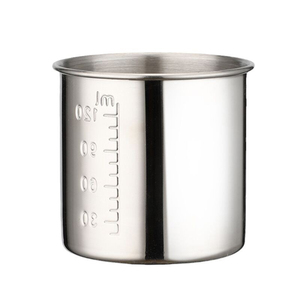 DSF76 40ML Tasse graduée en acier inoxydable, gobelet à médicaments, gobelet médical de laboratoire, récipient à liquides de laboratoire - Product Image 6