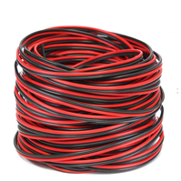 Câble de haut-parleur haute performance 12 AWG 2 conducteurs rouge/noir, certifié OFC CL2, câble de haut-parleur double 2*3,3 mm