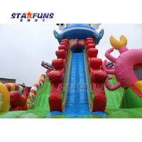 Aire de jeux gonflable pour enfants, château plein d'entrain, grand équipement d'amusement gonflable pour enfants