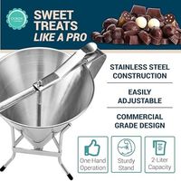 Dispenser Minyak Stainless Steel untuk Kebutuhan Katering Hotel Restoran & Konditorei Kapasitas 1.8L Tahan Lama & Praktis Merek SUNMAX