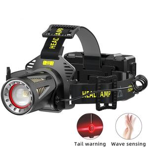 Fuerte brillo Lámpara láser blanca <span class=keywords><strong>Teléfono</strong></span> móvil <span class=keywords><strong>Banco</strong></span> de energía Tipo-C Carga Reparación de automóviles LED Lámpara de cabeza recargable - Product Image 2