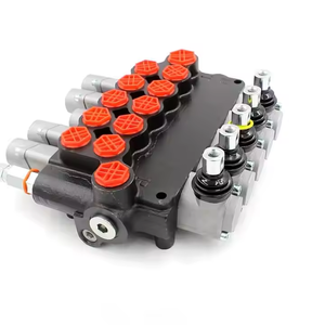 Válvula Direccional Monobloque Manual de 5 Vías P80-G34-G12-2OT-YW-2OT |   Fabricante de Válvulas Hidráulicas de 80L/min y 315 bar - Product Image 2