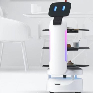 Hotel inteligente interactivo Servicio móvil Ai <span class=keywords><strong>Robot</strong></span> Entrega Camarero <span class=keywords><strong>Robot</strong></span> Restaurante Robots - Product Image 6