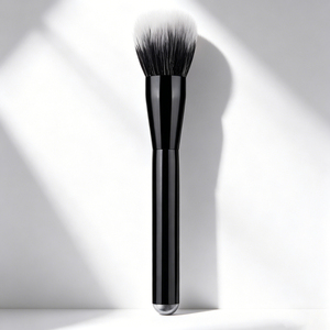 Pinceau de maquillage professionnel <span class=keywords><strong>pour</strong></span> <span class=keywords><strong>le</strong></span> visage, en poils synthétiques véganes, <span class=keywords><strong>noir</strong></span>, <span class=keywords><strong>pour</strong></span> <span class=keywords><strong>le</strong></span> blush et la <span class=keywords><strong>crème</strong></span>, vente en gros - Product Image 6