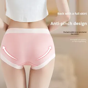 Ropa interior de mujer <span class=keywords><strong>Embarazo</strong></span> Respetuoso con la piel Soporte de barriga <span class=keywords><strong>en</strong></span> forma de V Bragas sin rastro de maternidad - Product Image 3