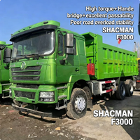 Camion benne basculante F3000 Shacman 16 tonnes, directement de l'usine chinoise, prix bas, grande capacité, 370 ch 380 ch, haute puissance, 6x4 8x4, Autotruck