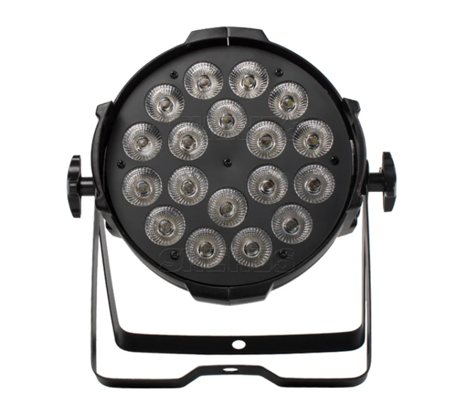 Big Aluminum Alloy LED Par DMX 18x12W RGBW 4 in 1 Light Professional DJ Projector Stage Lighting