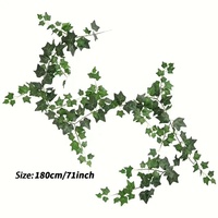 Vignes artificielles réalistes de lierre et de pothos pour la décoration intérieure, les mariages, le jardinage et l'aménagement paysager