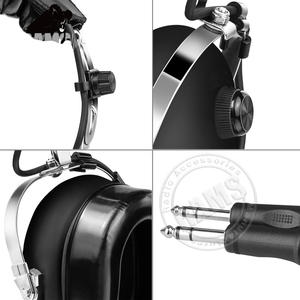 Auriculares de Aviación con Cancelación de Ruido y Micrófono Flexible, Auriculares de Radio Profesionales para Cabina de Avión en Promoción - Product Image 6