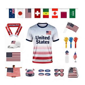 Logotipo Personalizado Canadá México Estados Unidos, Ecológico, Antiarrugas, Secado Rápido, Transpirable, Deportivo, Americano, Sólido - Product Image 6