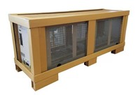 Bande de protection d'angle en papier kraft écologique, recyclable et imperméable pour l'emballage de meubles (sans bois)