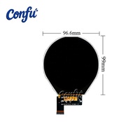 Placa Controladora CONFU USB-C MIPI, Pantalla LCD IPS Circular Dual de 3.4 Pulgadas 1600*800, Cuidado de la Vista, Simulación de Vuelo Médico, VR