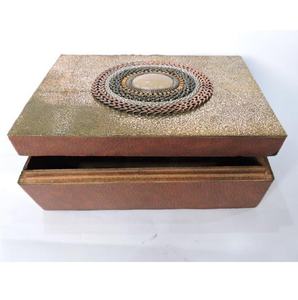 Caja de almacenamiento Retro de cobre para exhibición de Joyas, bandejas de servicio de vidrio para bodas, personalizadas, Europa, Estados Unidos - Product Image 3