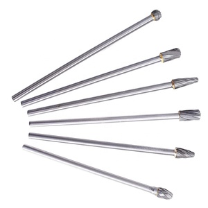 Đầu mài <span class=keywords><strong>carbide</strong></span> cán dài 100mm, hai cạnh cắt, làm bằng vonfram, dùng cho máy mài quay, dụng cụ mài quay, đầu mài <span class=keywords><strong>carbide</strong></span> quay - Product Image 2