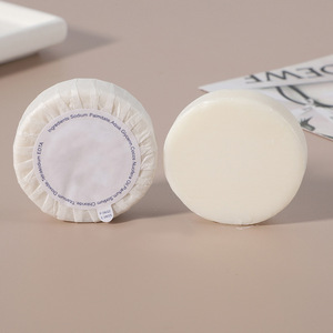 Commercio all'ingrosso sapone monouso articoli da toeletta per <span class=keywords><strong>hotel</strong></span> Star e motel, rotondo di crusca di grano in marrone carta Kraft imballaggio - Product Image 4