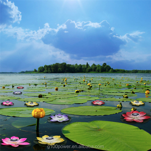 Hot Bán <span class=keywords><strong>LED</strong></span> Năng Lượng Mặt Trời Lotus <span class=keywords><strong>Lantern</strong></span> Water Float Ánh Sáng Đầy Màu Sắc <span class=keywords><strong>LED</strong></span> Nổi Hoa Đèn Cho Sân Pond Vườn Spool - Product Image 3