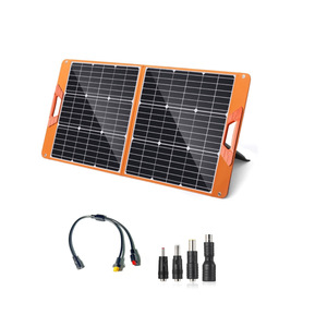 Panneaux solaires pliables de 60W 100W pour <span class=keywords><strong>camping</strong></span>-<span class=keywords><strong>car</strong></span>, avec <span class=keywords><strong>batterie</strong></span> de stockage d'énergie mobile extérieure et recharge PV - Product Image 5