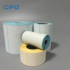 Etiqueta Térmica de Código de Barras con Adhesivo Fuerte de Fábrica OEM, Etiqueta Térmica Impermeable Directa de 1.5"x1" para Etiquetas de Estantes - Product Image 1