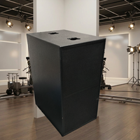 Caisson de basses mono LS3 LS118B/LS218B de 18 pouces, 4/8 ohms, 700W/1400W, enceinte sur pied en bois