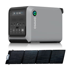 OMMO 512Wh MPPT LiFePO4 배터리 전원 은행 UPS 20Ah 휴대용 발전소 600W 발전기 홈 백업 - Product Image 3