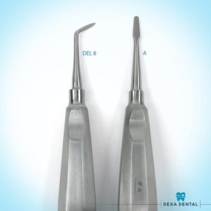Ensemble d'élévateurs dentaires Dexa, Periotome de luxation, Osteotome de Molt apical, Instruments chirurgicaux buccaux professionnels - Product Image 4