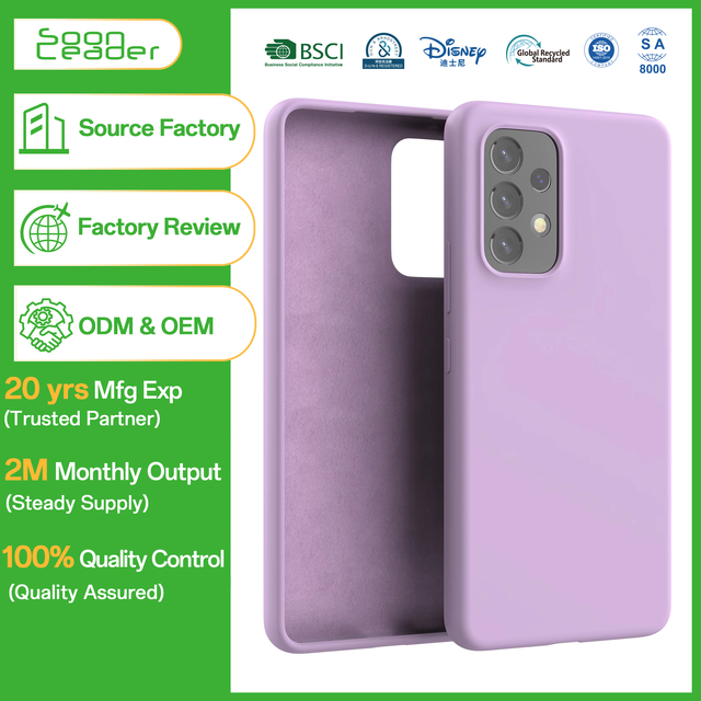 Soonleader Original Full Bio-based Materials PLA Phone case Shock Resistant Phone Cases for Samsung A53