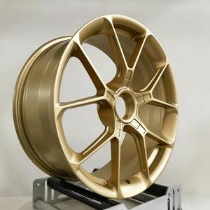 Cerchi in Lega di Alluminio Forgiati Multirazza Bronzo 5x112 5x114.3 5x120 da 18, 19, <span class=keywords><strong>20</strong></span> e 21 Pollici Leggeri per Veicoli di Lusso - Product Image 5