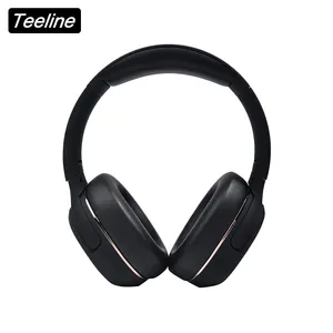 Casque antibruit actif de haute qualité casque de conception de téléphone de jeu vente en gros écouteurs Disco silencieux avec micro