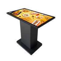 Table tactile interactive multi-usages de 32, 43, 49, 55 pouces avec écran LCD pour la commande de menus en restaurant et la réunion de personnel