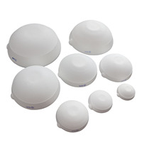 Crucible de fusion Auble en quartz blanc, forme arrondie, durable, 100g/250g/500g/1000g/1500g/2500g, pour l'argent et l'or