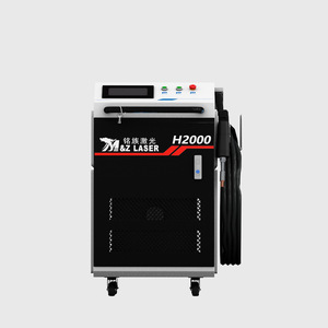 เครื่องเชื่อมไฟเบอร์เลเซอร์แบบมือถือ M&Z Laser H2000 1064 นาโนเมตร ระบายความร้อนด้วยอากาศ สำหรับเชื่อมสแตนเลส - Product Image 1