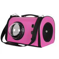 Sac de transport pour animaux de compagnie, sac à bandoulière pour chat et chien, fermeture éclair, respirant, PU+Acrylique+Polyester, 6kg/5kg, sac de transport pour animaux de compagnie, sac à bandoulière