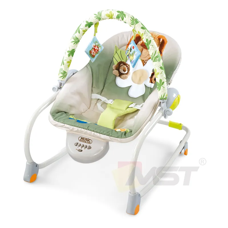 Wholesale Safety Electric Music Infant Soothing Baby Sit & Rock Chair Deluxe Infant-to-Toddler Rocker Seat