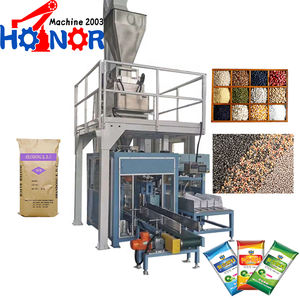 Machine d'emballage automatique de pesage de grains de café d'aliments pour animaux d'aliments pour chats pour animaux de compagnie de <span class=keywords><strong>15</strong></span> <span class=keywords><strong>Kg</strong></span> 25kg 50kg - Product Image 3