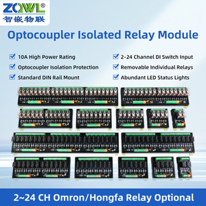 Modulo Relè con Controllo PLC 2-24 Canali Isolato con Optoisolatore Ingresso 12V 24V DC per Automazione Industriale IoT <span class=keywords><strong>Arduino</strong></span> Raspberry Pi - Product Image 2