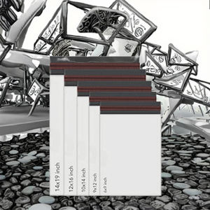 Bolsa de Correo de Burbujas de Poliéster Negra Personalizada, Sobre de Envío Compostable y Biodegradable - Product Image 3