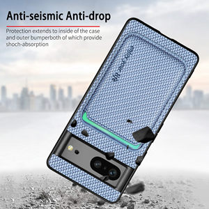 Étui portefeuille magnétique détachable en cuir PU de luxe pour <span class=keywords><strong>Google</strong></span> Pixel 8A 9A 10 Pro, étui de téléphone universel en cuir avec fente magnétique pour cartes - Product Image 4