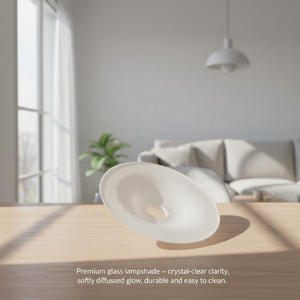 Factory Wholesale Modern &amp; Minimalist Opal Frosted <strong>White</strong> Glass Lamp <strong>Shade</strong> for <strong>Ceiling</strong> <strong>Light</strong> Replacement-Lampshadede - Product Image 6