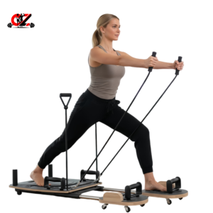 CZFIT 2026 บอร์ดพิลาทิสใหม่ เครื่องพิลาทิสรีฟอร์เมอร์ บอร์ดไม้แบบพกพา ประหยัดพื้นที่ สำหรับใช้ในสตูดิโอและที่บ้าน - Product Image 6