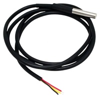 Tuyaux de boîtier en acier inoxydable Sonde de capteur étanche IP67 température DS18B20 à sortie RS485 4-20mA
