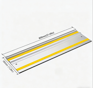 800mm Alüminyum Alaşımlı Ahşap İşleme Lineer Kesim Kılavuz Rayı, Bağlanabilir, Daire Testere Kılavuz Rayı, Destekli Kesim İçin - Product Image 3