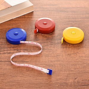 Cinta métrica telescópica de plástico de 150 cm, color aleatorio, para confección de ropa, fácil de transportar - Product Image 2
