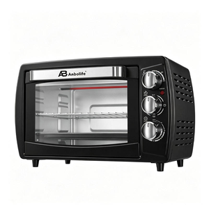 Forno Anbolife 18L con 4 Livelli di Regolazione, Elementi Riscaldanti, Piastra Interna Zincata, Doppio Vetro, Fornello Multifunzione e <span class=keywords><strong>Friggitrice</strong></span> <span class=keywords><strong>ad</strong></span> <span class=keywords><strong>Aria</strong></span> - Product Image 3